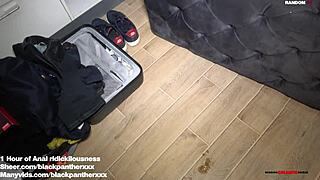 College Ebony Teen Tries Anal With Big Black Cock In Amateur Video