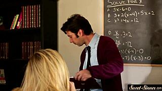 Teen Beauty Riding Stepbrothers Hard Cock