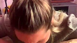 this magic girl makes a cock disappear with her sloppy handjob trick