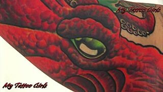 Can you handle Blackwidowxxx's full body tattoos and big ass tease in this promo?