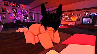 Teaching Her Ass To Take A Big White Cock In Roblox.