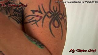 Can you handle Blackwidowxxx's full body tattoos and big ass tease in this promo?