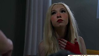 Teen Blonde Teaches Roommate To Squirt In Dorm With Fingering And Face Sitting