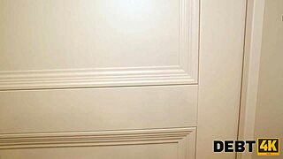 debt4k girl with tattoo fucks for cash 😈