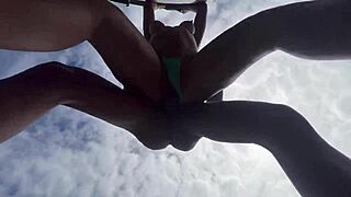 Young people engage in public activities during daylight