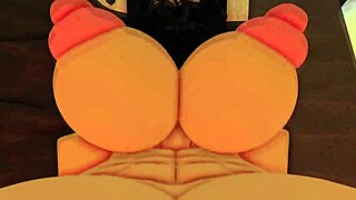 Teaching Her Ass To Take A Big White Cock In Roblox.