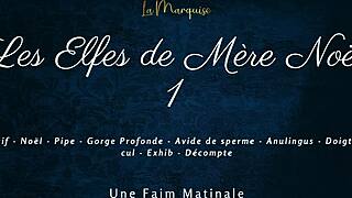 french elves tease with dirty talk and jerk off instructions in outdoor public fun 😈🍆