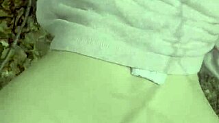 Stop hiking and cum inside me during outdoor sex in the public park.