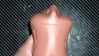 Hey, this amateur doll gave me a deepthroat blowjob and then we did anal sex from mouth to ass.