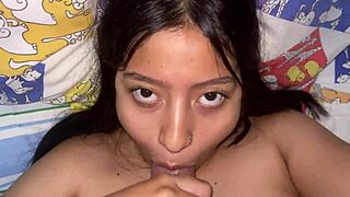 que delicia de mamada que me pega mi cuñada