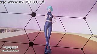 mmd nayeon - abcd doa tamaki hot kpop dance uncensored hentai cosplay