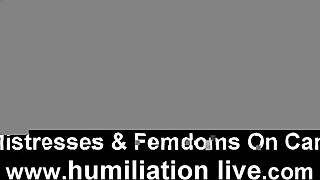 You Are A Fat Pathetic Lard Ass Slave Under Femdom Domination In This POV BDSM Scene