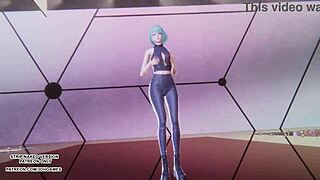 mmd nayeon - abcd doa tamaki hot kpop dance uncensored hentai cosplay