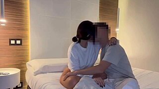 horny latina amateur stepsister gets naughty with her stepbrothers cock