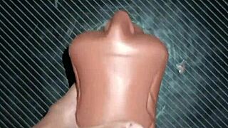 Hey, this amateur doll gave me a deepthroat blowjob and then we did anal sex from mouth to ass.