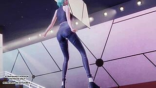 mmd nayeon - abcd doa tamaki hot kpop dance uncensored hentai cosplay