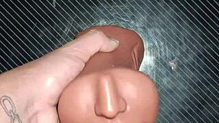 Hey, this amateur doll gave me a deepthroat blowjob and then we did anal sex from mouth to ass.