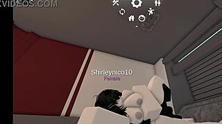 fucking that shark slut in the roblox condo
