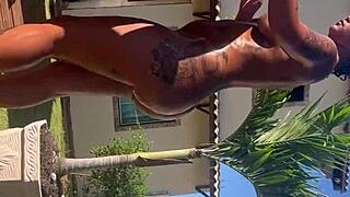 Amateur Behind-the-Scenes Video of Naked Women at Mansion Party