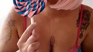 The delight of sucking a man like a whore