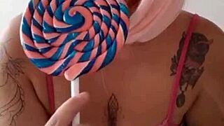 The delight of sucking a man like a whore