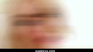 emma rosie gets depraved anal and cum facial