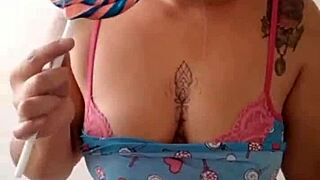 The delight of sucking a man like a whore