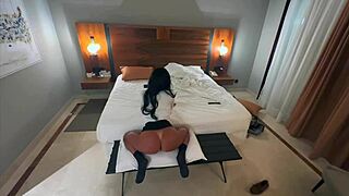 Latina Brunette Perfect Body In Mini Skirt Fucks Wild