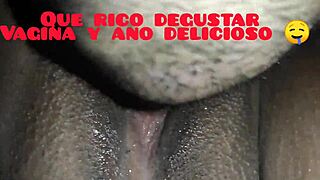 licking ass and pussy of my ecuadorian wife in doggystyle soon full video on xvideos red 😏
