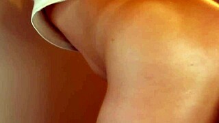 Beautiful Japanese Girl Bent Over