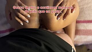 Brincando a tarde toda com minha sobrinha 18 cavalona metendo sem camisinha o pai dela n�o pode saber