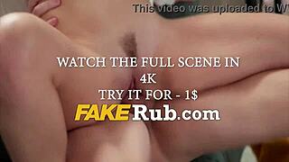 Redhead roommate syncs moans in dorm