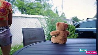 Fresh and innocent petite teen faces a challenging encounter at home