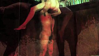 Vintage Pussy And Pooch In Antique Retro Outdoor Setting Featuring Hairy Pussy And Detailed Scenes