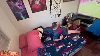 Flamenguista Takes Big Cock From Bayer Live