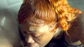 sexy stripper gets creampied by big black cock in pov fucking!