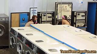 Teen Receives Intense Facial in Public Setting