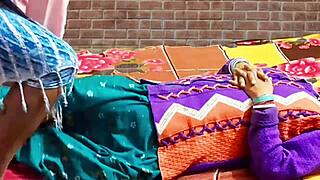 The 18-year-old Indian village girl experiences hard outdoor fucking with a muscular bodybuilder