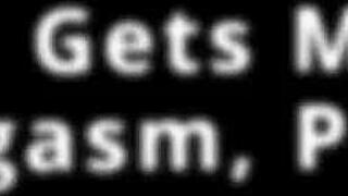 Freshman Gets Mandatory Hitachi Orgasm POV - Ditria Rose!