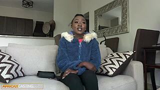 Innocent Skinny Black Model Falls Into Sex Trap!