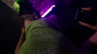 catwoman's depraved night adventure in latex and fishnets