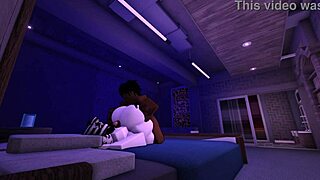 Rough Slut Enjoys Big Black Cock Railing