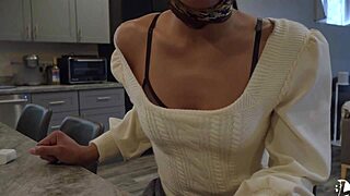 quick blowjob and cum in mouth before mass!