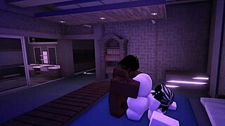 Rough Slut Enjoys Big Black Cock Railing