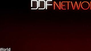 lucie spreads her big tits and ass for backdoor fun!