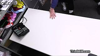 big tit thief nurse gets busted by officer