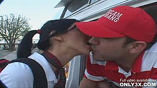 I feel so excited watching stephanie caine tease with handjob and blowjob on will powers' big cock in this high definition scene.