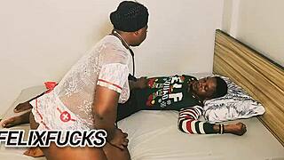 I saw the bbw slutty nurse deep throating and fucking big black dick, it was amazing!