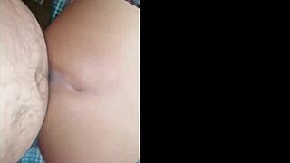 Culona Puerto Rico Masturbates and Gets Whipped in Missionary