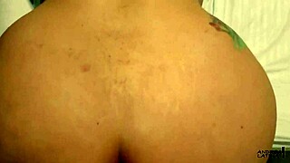 Fucking the big-ass neighbor in doggy style position!